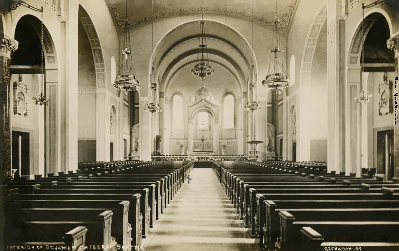 Image 00 - Interior of St. James Cathedral Seattle