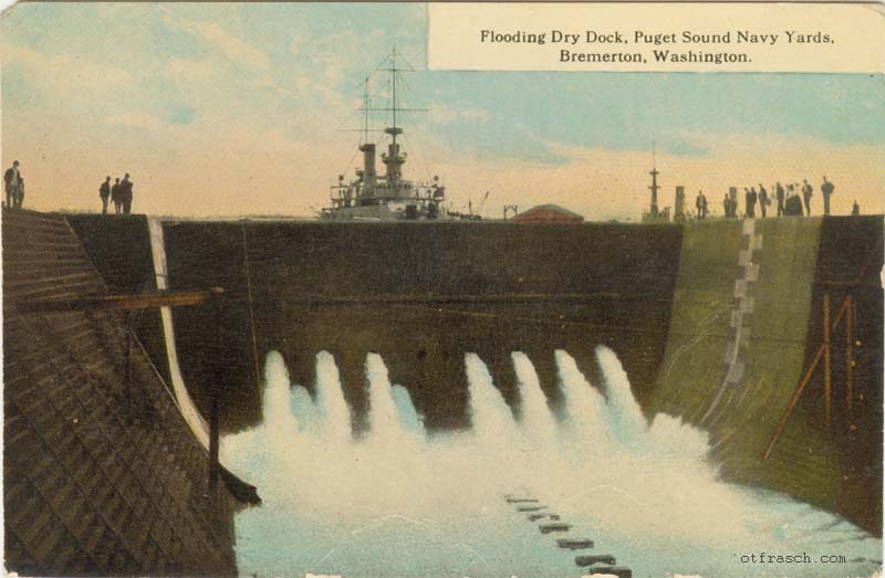 Copy of Image 14 - Flooding Dry Dock at Puget Sound Navy Yard