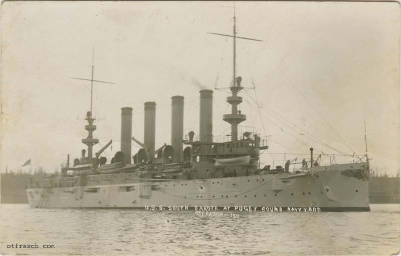 Image 150 - U.S.S. South Dakota at Puget Sound Navy Yard