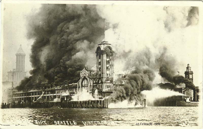 Image 374? - G.T. Dock Fire Seattle Waterfront
