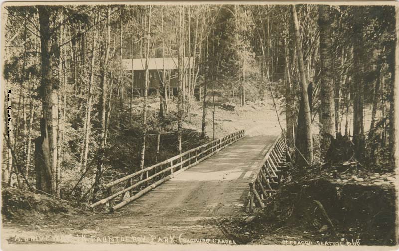Image 668 - A Driveway in Fauntleroy Park (Showing Chapel)