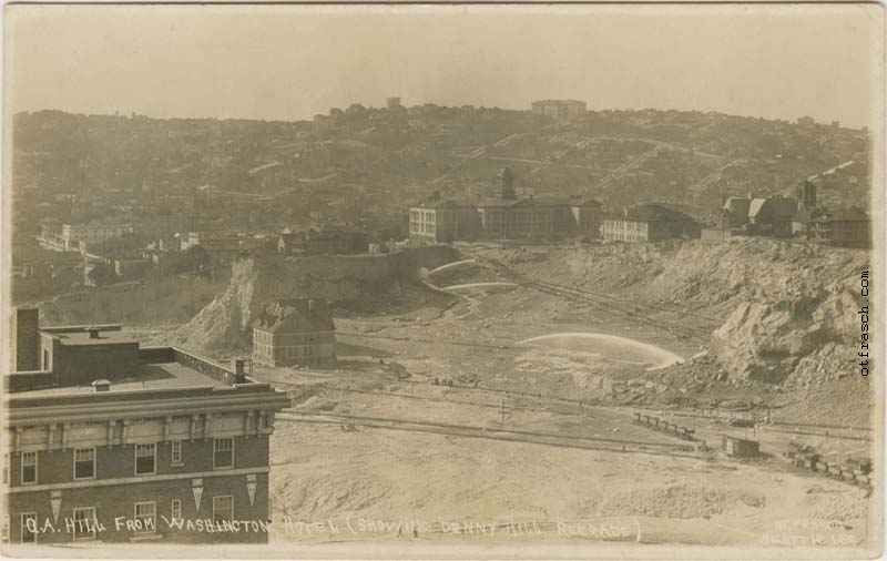 Image 682 - Q. A. Hill from Washington Hotel (Showing Denny Hill Regrade)