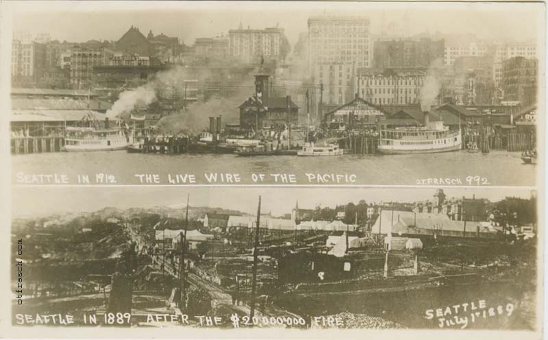 Image 992 - Seattle in 1912 The Live Wire of the Pacific