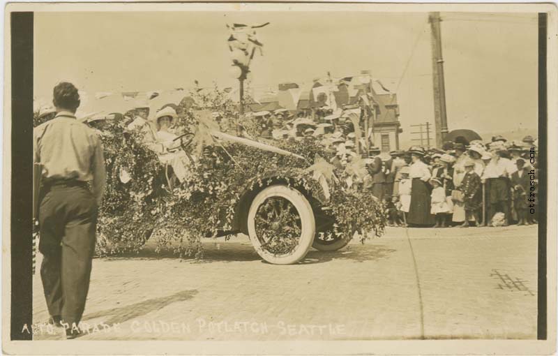 Unnumbered Image - Auto Parade Golden Potlatch Seattle