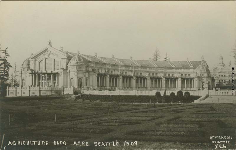 Image X26 - Agriculture Bldg. A.Y.P.E. Seattle 1909