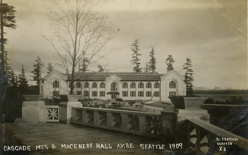 Image X3 - Cascade Mts. & Macenery Hall A.Y.P.E. Seattle 1909